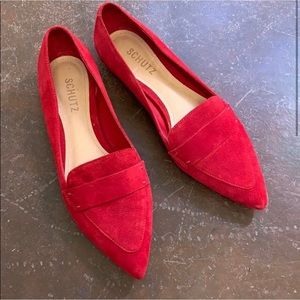 Zara red flats